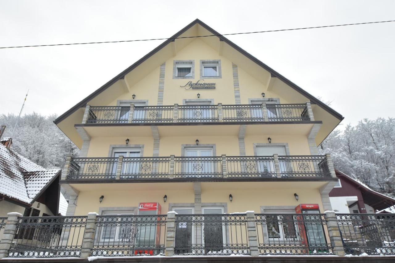 Hotel Luznjanin Restoran I Sobe Josanicka Banja Zewnętrze zdjęcie